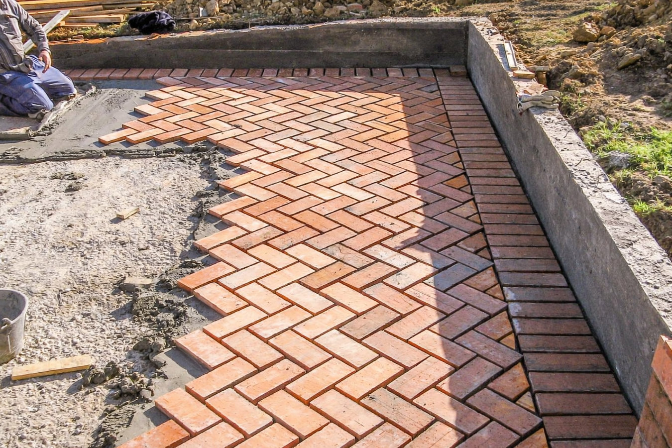 Walkway construction in Fremont, CA